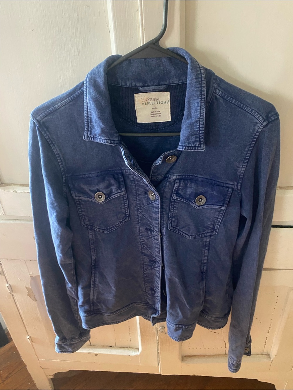 Natural Reflections Washed Blue Denim Jacket